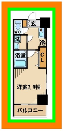 TPCレジデンス府中の物件間取画像